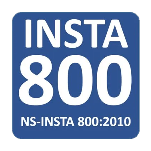 INSTA 800 Certifikat